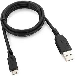 Кабель Cablexpert USB-MicroUSB 1m CCP-mCC-mUSB2D2-1M Black