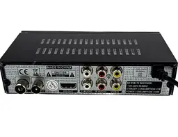 Цифрова ТВ-приставка Т2-тюнер DVB-T2/C IPTV з Wi-Fi, HDMI, USB, дисплеєм та пультом ДК, чорна - мініатюра 10