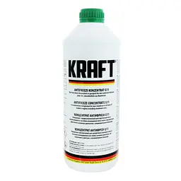 Концентрат антифризу Kraft G11, 1.5 л зелений - мініатюра 2