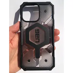 Оригінальний протиударний чохол UAG Pathfinder MagSafe для iPhone 15 Pro Max Ash 114301113131 - мініатюра 6