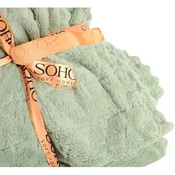 Набір рушників Soho Green 2 шт. (35*75+70*140см, мікроф. Green) - мініатюра 3