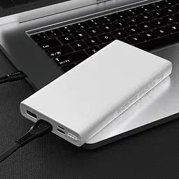 Портативна батарея Power Bank Hoco J55 Neoteric 10.000 mAh/LED White - мініатюра 3