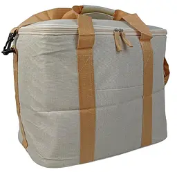 Термосумка Cooling 30L поліестер Бежева - мініатюра 5