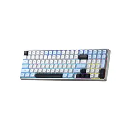 Клавіатура Aula S100pro RGB KRGD Brown Switch Wireless/Bluetooth/Type-C UA White/Black (6948391205755) - мініатюра 2