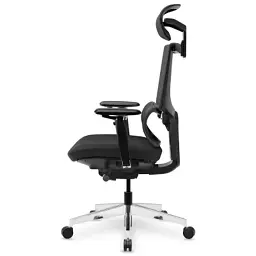 Офісне крісло Mealux S8 Air Fabric Black (HF-S8P F/B) - миниатюра 3