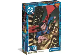 Пазл Clementoni Політ над нічним містом, Супермен, DC Comics (Superman DC Comics Theme Puzzle - 1000 pcs.), колаж, 1000 ел. (37506)