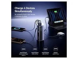 Зовнішній акумулятор (Power Bank) BASEUS EnerGeek GR11 20000mAh 145W Space Grey (E0027B01) - мініатюра 6