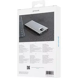 Портативний акумулятор Proove Guardian 22.5W 10000mAh metal gray (PBG122210004) - мініатюра 3