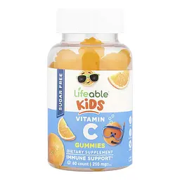 Вітамін C, Vitamin C Kids Sugar Free - 60 gummies