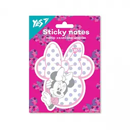 Блок/зам. липк. краєм фігурний 40арк. "Yes" Minnie Mouse №170301(12) - мініатюра 1