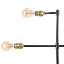 Люстра Brille лофт підвісна E27 60W BK (BL-348S/9) - мініатюра 5