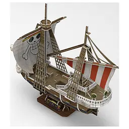 3D-Пазл Ван Піс "Гоуінг Меррі" (One Piece "Going Merry") 00270 - мініатюра 5