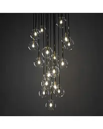 Підвісний світильник TK Lighting 5945 Nilos G9 17x6W IP20 Bk - мініатюра 3