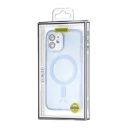 Чохол Splatter with MagSafe Protected Camera iPhone 12 Light Blue - мініатюра 2