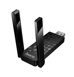 USB Wi-Fi адаптер HOCO HI-34 WIFI 6, 600Mbits, 2.4G/5G - мініатюра 1