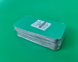Кришка з ламінованого картону для алюмінієвого контейнера SP62L, 100 шт, прямокутна для зберігання та доставки їжі
