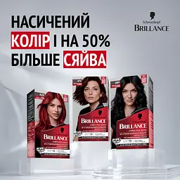 Фарба для волосся Brillance 874 бархатистий каштан 160 мл (2025024) - мініатюра 9