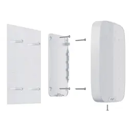 Клавіатура до охоронної системи Ajax KeyPad Plus біла - мініатюра 4