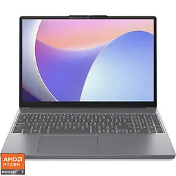 Ноутбук Lenovo IdeaPad Slim 3 15AHP10 AMD Ryzen 7 8840HS до 5, 1 ГГц, 15, 3 WUXGA, IPS, 16 ГБ DDR5, 4500 ГБ SSD, графікою AMD Radeon 780M, колір Luna Gray