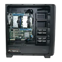 Двопроцесорна робоча станція Power Up #180 Xeon E5 2680 v4 x2/32 GB/SSD 512GB/Int Video - мініатюра 2