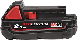 Акумулятор Redlithium M18 18B 2А·год 0.4кг Milwaukee hoz0014306 - мініатюра 3
