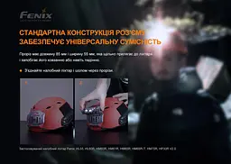 Кріплення на шолом для налобних ліхтарів Fenix ALG-04 - мініатюра 7