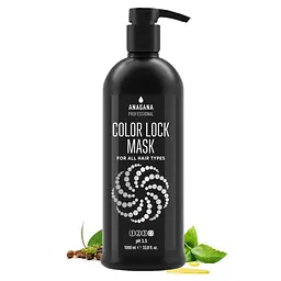 Маска закріплення кольору для всіх типів волосся COLOR LOCK MASK ANAGANA 1000 мл - мініатюра 2