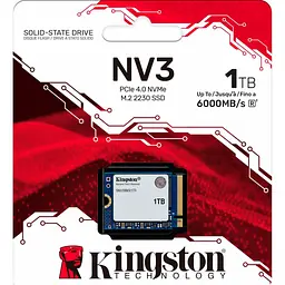 SSD накопичувач Kingston NV3 1TB (SNV3SM3/1T0) [155512] - мініатюра 3