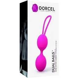 Вагінальні кульки Dorcel Dual Balls Magenta D 3.6 см 55 г