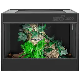 Тераріум з ПВХ Repti-Zoo Terrarium PVC 60x45x45 см (CN604545PN) скляними дверцятами для рептилій і амфібій