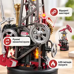 Конструктор Robotime Rokr 3D Екстрактор олії (CGL03) - мініатюра 4