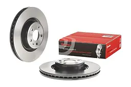 Диск гальмівний вентильований Audi A6 C7 10-19р Brembo (09.C427.11) - мініатюра 2
