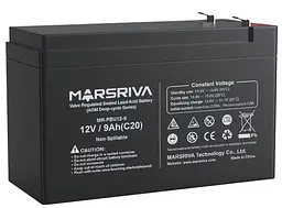 Акумуляторна батарея для ДБЖ Marsriva GEL 12 V / 9 А*ч (MR-PBU12-9)