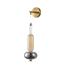 Бра настінне LED Levistella 788W39325 AB+SM+AM, 5W, 4000K, абажур, сучасний стиль