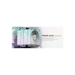 Кулер до процесора ID-Cooling Frozn A620 ARGB White (FROZN A620 ARGB White) - мініатюра 7