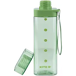 Пляшечка для води Kite квадратна 550 мл зелена (K24-1209-2) - мініатюра 3