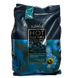Віск-плівка для депіляції в гранулах ItalWax 500 г Азулен