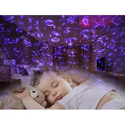 Проектор Drunkers Galaxy LED Music Starry Night Light Star Sky Чорний - мініатюра 3
