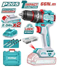 Шурупокрут TOTAL TIDLI20668 20В Li-Ion