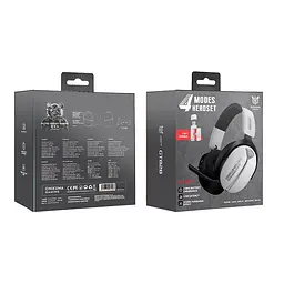 Навушники Onikuma Tri Mode headphones GT887 комбо бездротові + дротові BT5.4/2.4G/Type-C до 60 годин - мініатюра 2