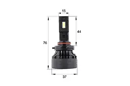 Комплект світлодіодних ламп Infolight S1 HB3 50W - мініатюра 2