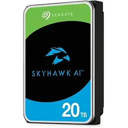 Накопичувач HDD Seagate SATA 20.0TB SkyHawk AI Surveillance 7200rpm 512MB (ST20000VE003)