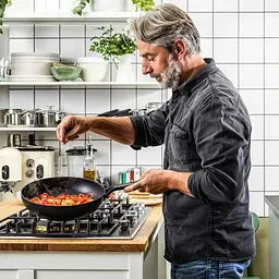 Вок KitchenAid CFA 28 см з керамічним покриттям (CC003294-001) - мініатюра 6