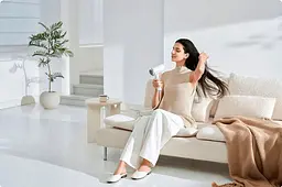 Фен для волосся Doco High Speed Hair Dryer H900 Grey - мініатюра 7