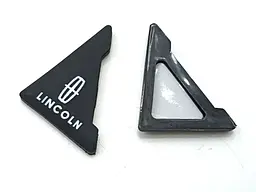 Захист кутів дверей LINCOLN 2 шт Гумові 45х58х47 мм на скотчі Чорні Посилені (протиударні чохли від сколів) - мініатюра 2