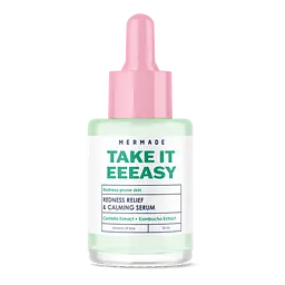 Подарунковий набір Mermade Balance Your Skin: гель для вмивання обличчя Wait Clean Up Step Up 50 мл + тонік-міст для обличчя Balance 150 мл + тонізуючі гідрогелеві патчі під очі Take it easy 60 шт. + заспокійлива сироватка для обличчя Take it EEEasy 30 мл - мініатюра 8