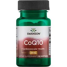 Коензим Q10 Swanson COQ10 High Potency 100 мг 50 капсул (100-21-4389343-20) - мініатюра 2
