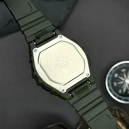 Чоловічий годинник Casio W-216H-3B Темно-Зелений ( AT1141-0120 ) - мініатюра 9