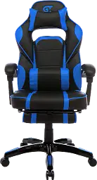 Геймерське крісло GT Racer чорне із синім (X-2749-1 Black/Blue) - мініатюра 2