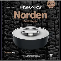 Чавунна каструля для гриля Fiskars Norden 6.5л (1066430) - мініатюра 12
